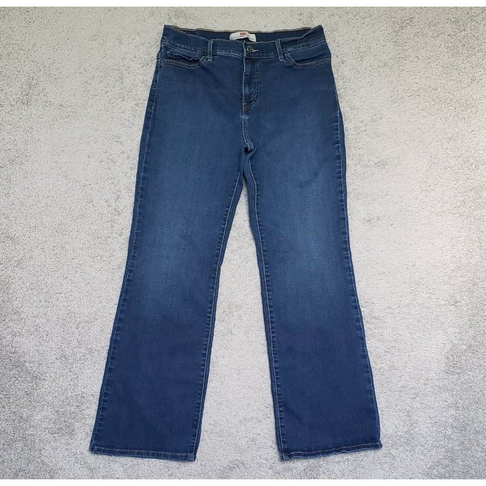 Levi's 512 Bootcut Women's Size 10M Mid Rise 5 Pocket Blue Denim Jeans